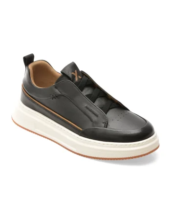 Pantofi sport GRYXX negri, 59356, din piele naturala