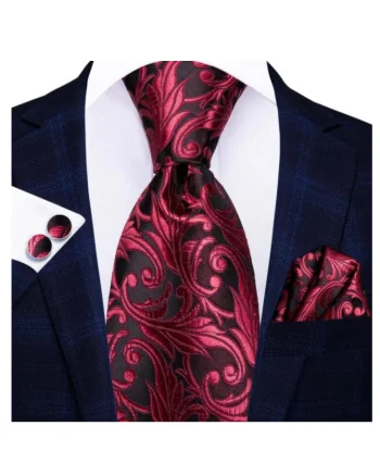 Set cravata + batista + butoni - matase - model 252