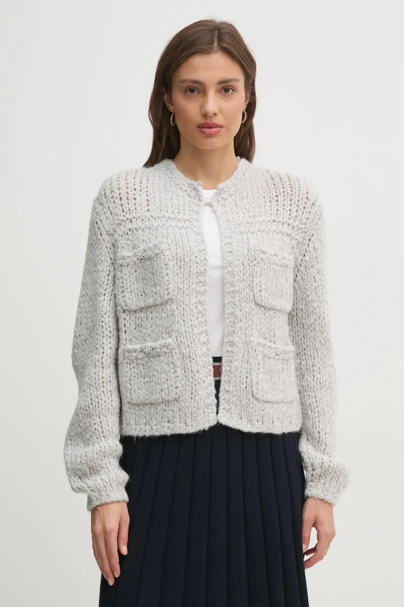 OUI cardigan din amestec de lana