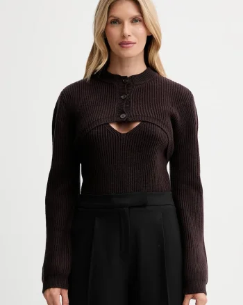 ISABELLE BLANCHE cardigan din amestec de lână