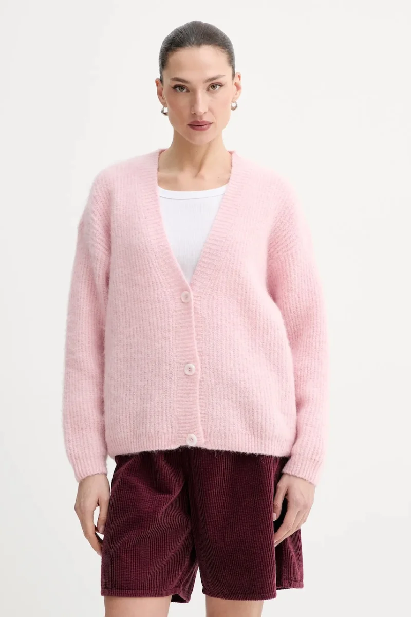 American Vintage cardigan din amestec de lână