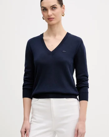Lacoste pulover de bumbac