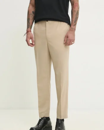HUGO pantaloni din lana