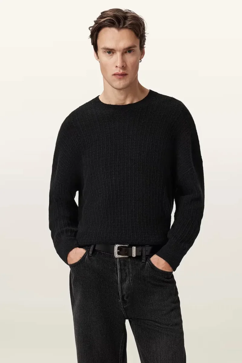 AllSaints pulover din amestec de lână de alpaca JAKOB