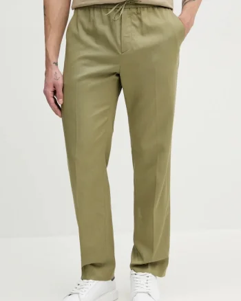 Calvin Klein pantaloni din amestec de in