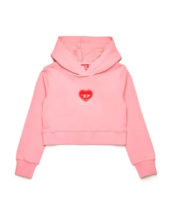 Diesel hanorac de bumbac pentru copii SCUOREHOOD SWEAT-SHIRT