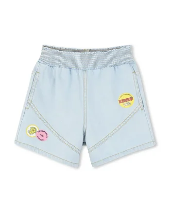 Kenzo Kids pantaloni scurti din denim pentru copii