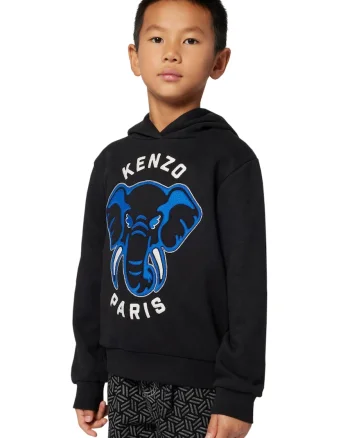 Kenzo Kids hanorac de bumbac pentru copii