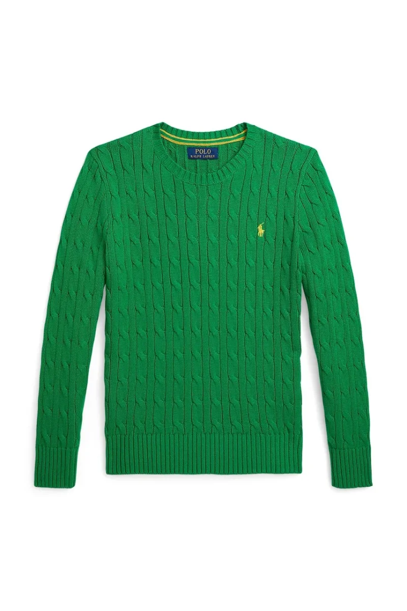 Polo Ralph Lauren pulover de bumbac pentru copii