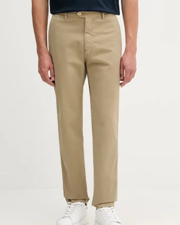 Aeronautica Militare pantaloni regular pentru bărbați, din bumbac cu elastan