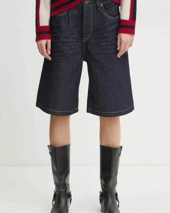 Diesel pantaloni scurti jeans DE-SIRE-SHORT SHORTS