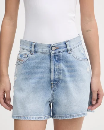 Diesel pantaloni scurți de bumbac pentru femei, din-HELIOS