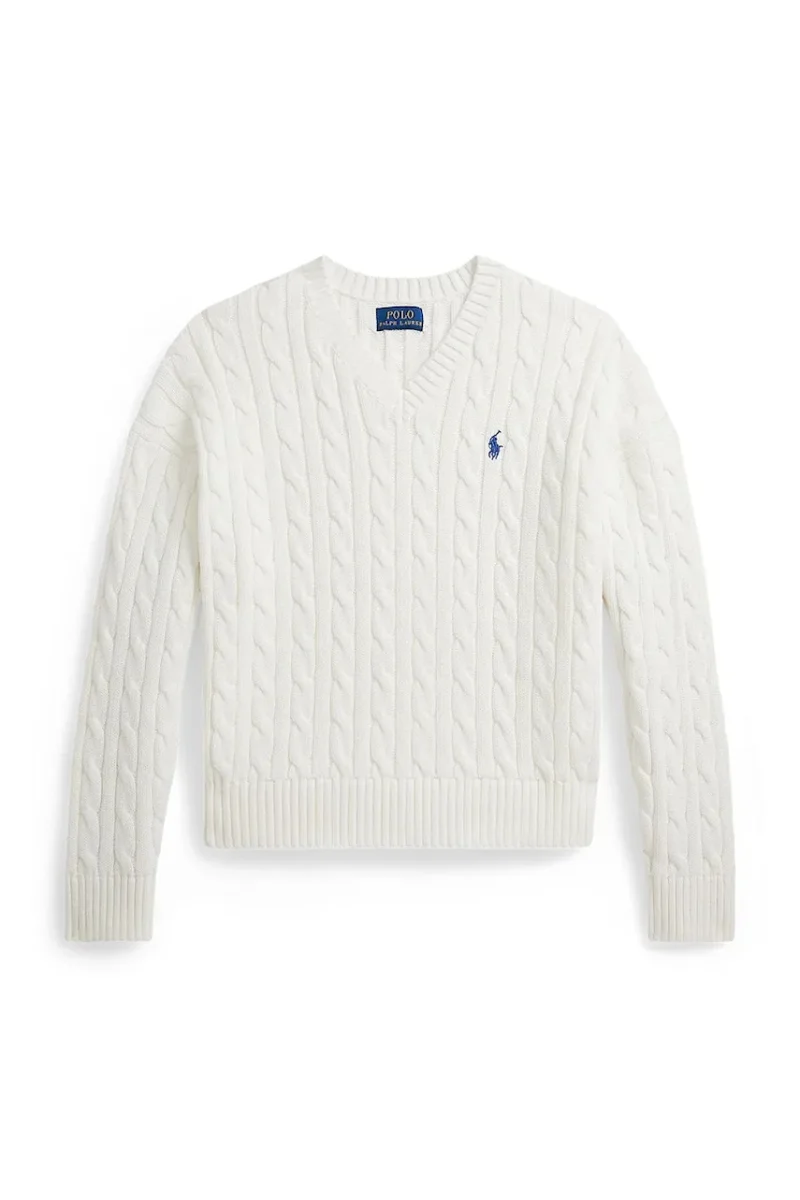 Polo Ralph Lauren pulover de bumbac pentru copii