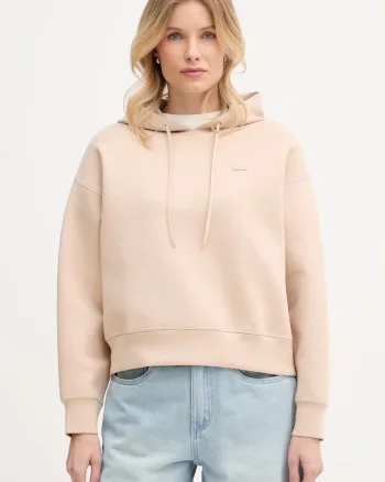 Lacoste hanorac cu glugă de damă din bumbac