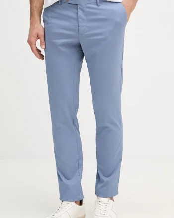 Hackett London Pantaloni slim fit bărbați din bumbac cu elastan