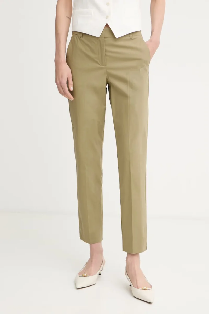 Marella pantaloni de damă din bumbac cu elastan GETTONE