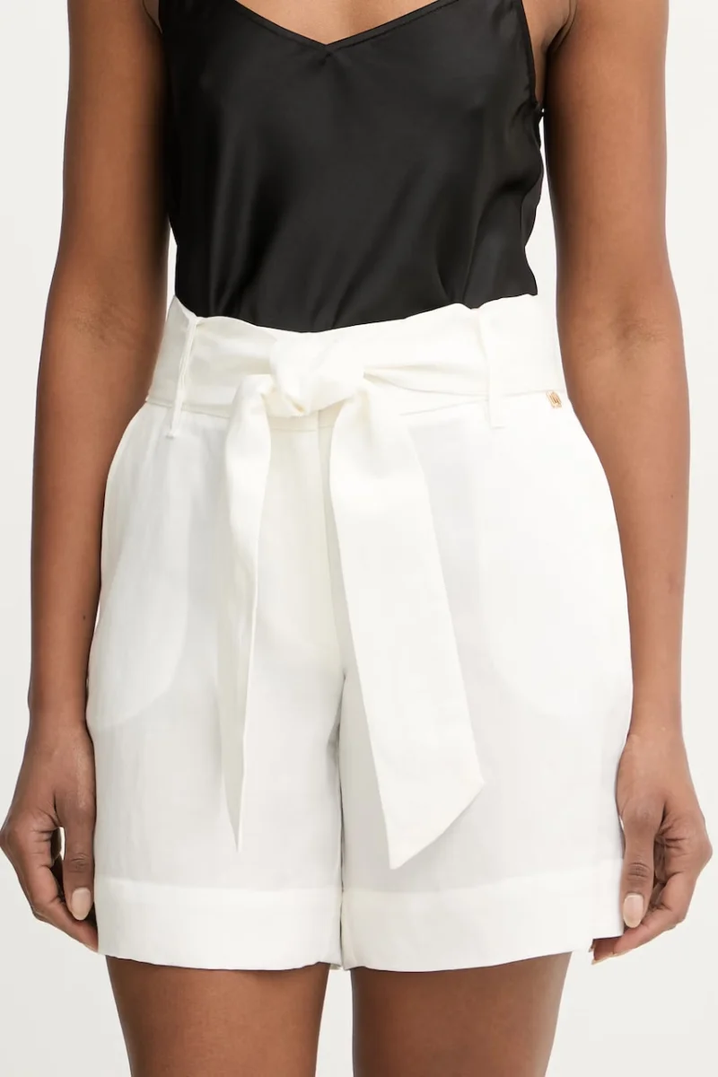 Marciano by Guess pantaloni scurți eleganți de damă cu amestec de in JANE