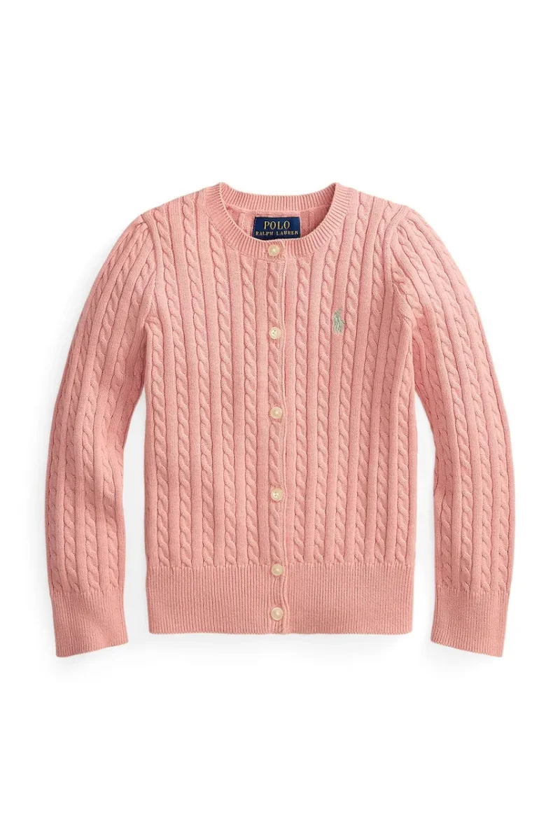 Polo Ralph Lauren cardigan pentru copii, din bumbac
