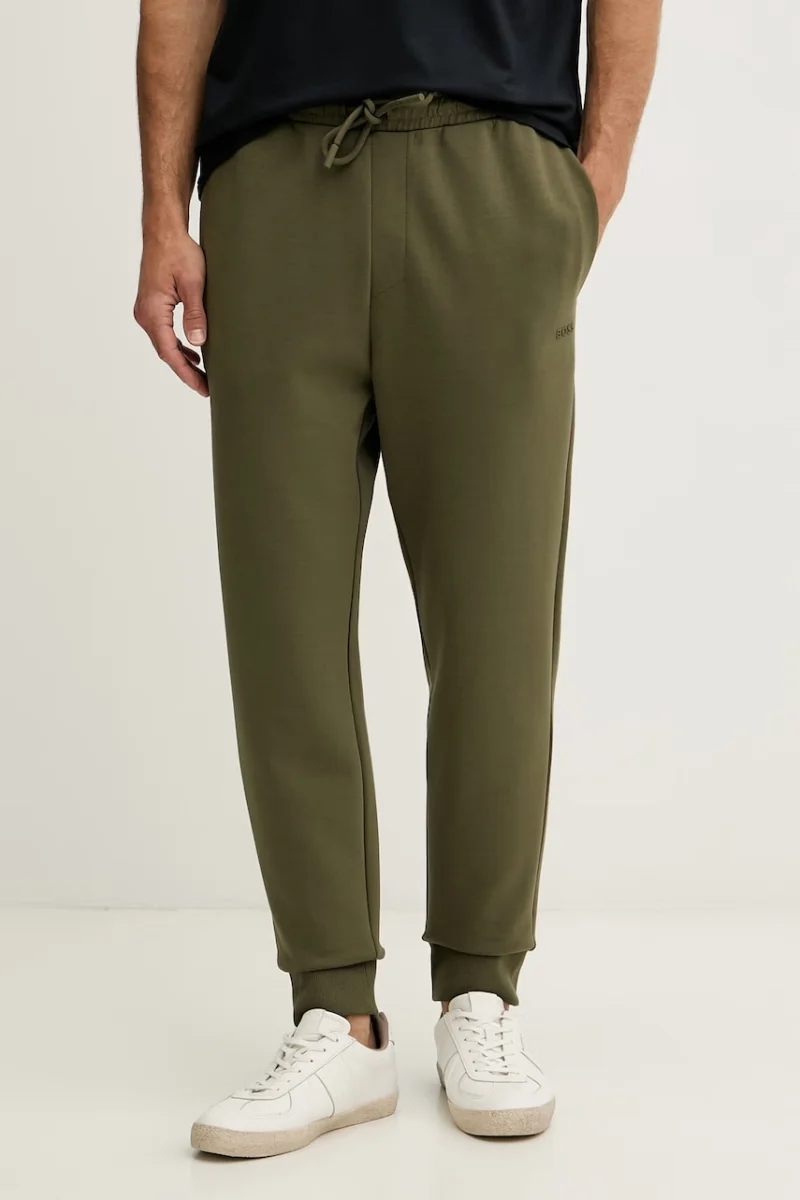 BOSS Green pantaloni de trening pentru bărbați, din bumbac cu elastan Hadiko