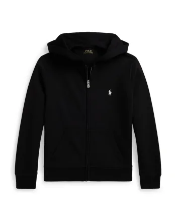 Polo Ralph Lauren hanorac cu glugă pentru copii cu bumbac