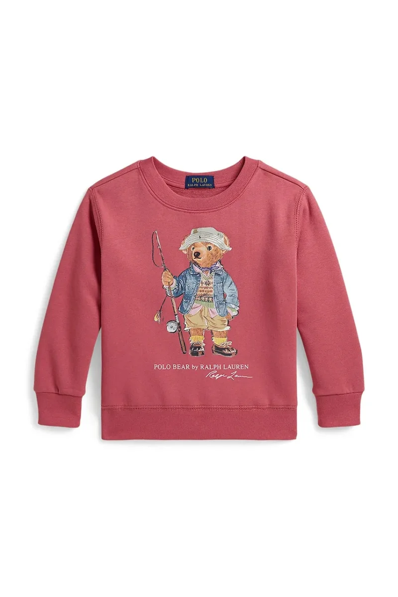 Polo Ralph Lauren hanorac pentru copii cu bumbac