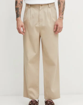 A.P.C. pantaloni bărbătești din bumbac Ricky
