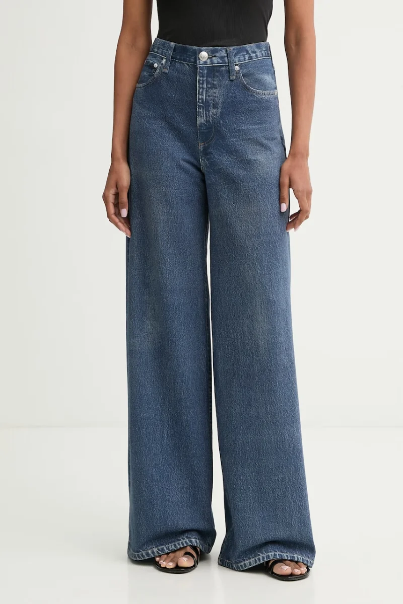 Rag & Bone pantaloni pentru femei, din bumbac