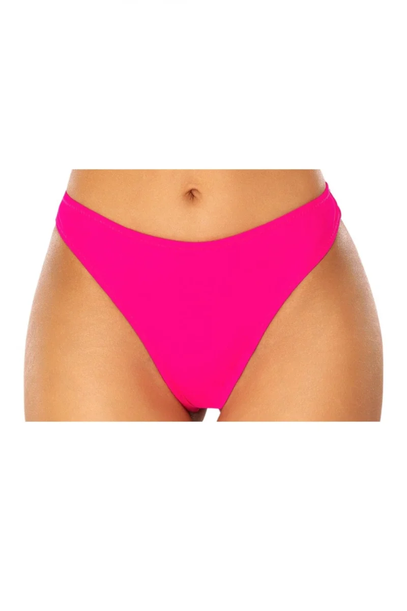 Slip de baie dama brazilian, roz lm056