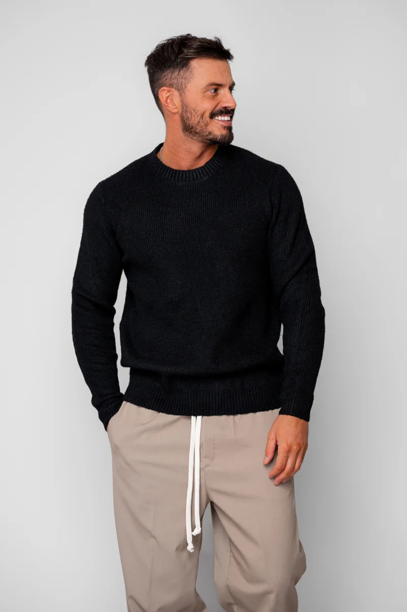 Pulover barbati Black