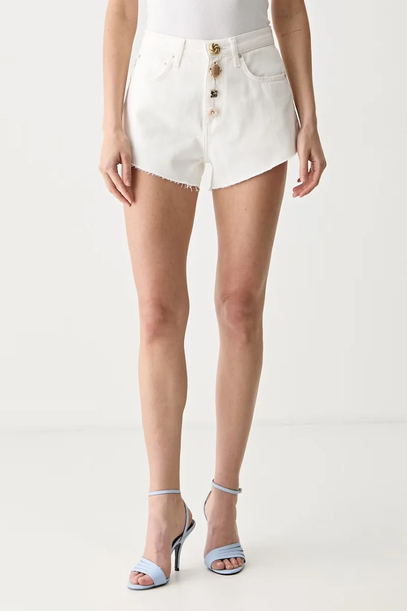ViCOLO pantaloni scurți pentru femei, din denim