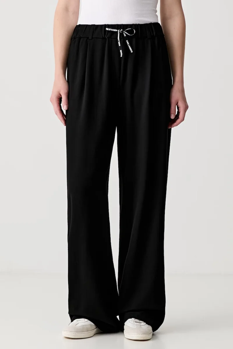 Karl Lagerfeld Jeans pantaloni de trening pentru femei cu vâscoză