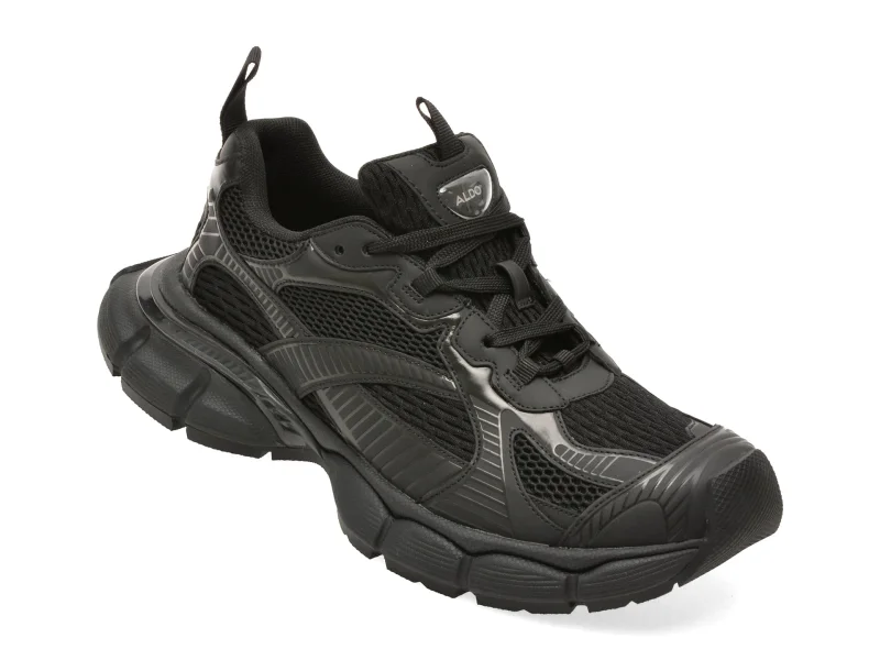 Pantofi sport ALDO negri, JENSEN 004, din material textil