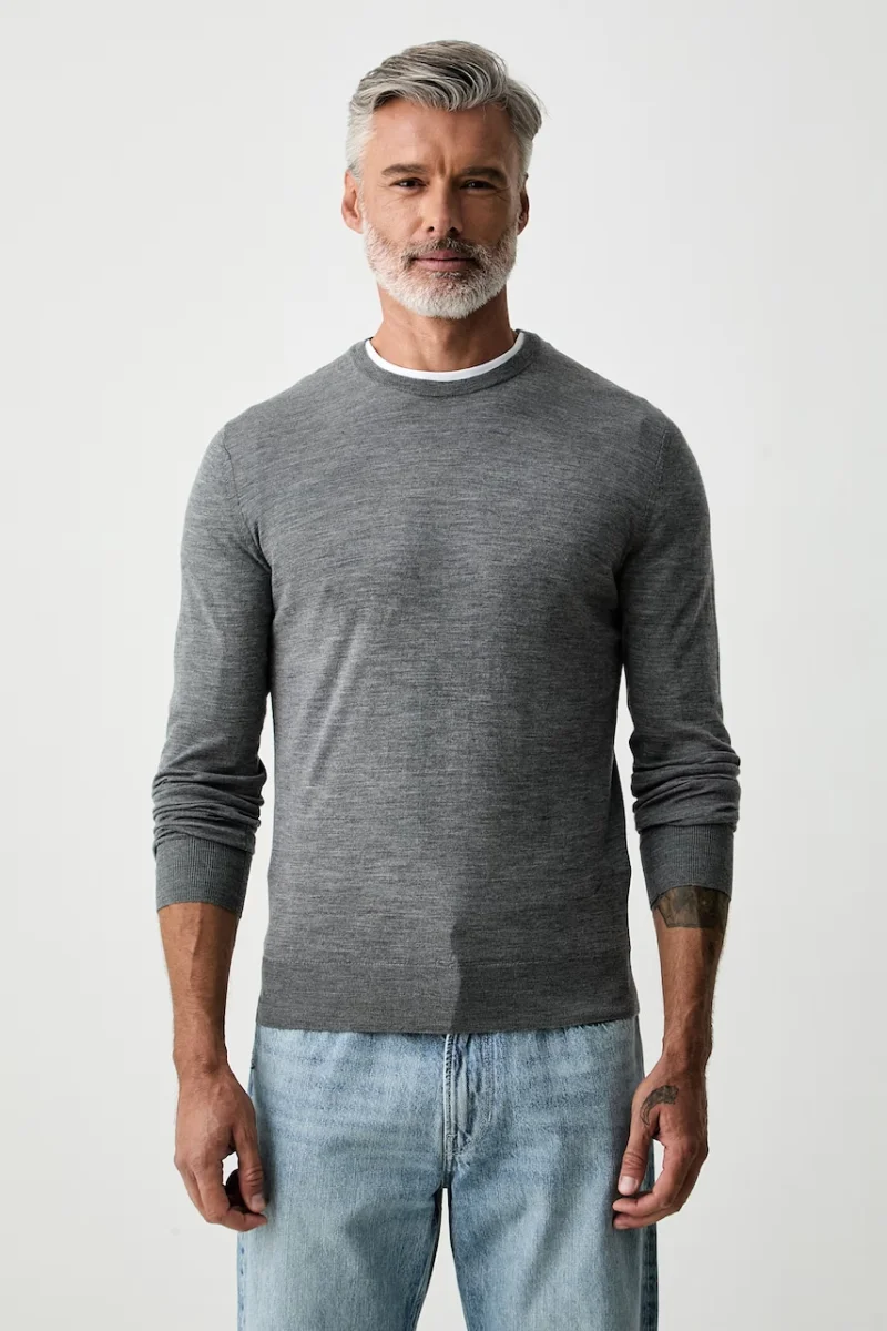 Hackett London pulover pentru bărbați din lână merino