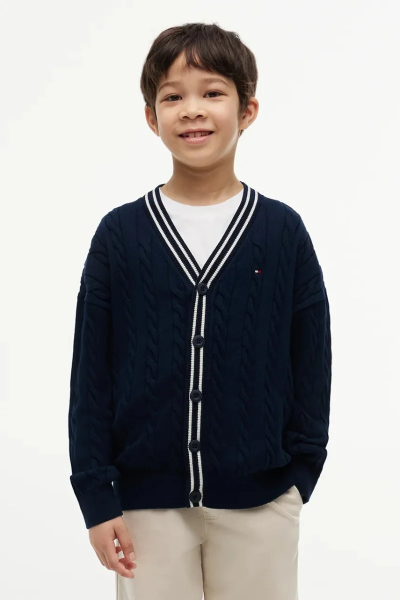 Tommy Hilfiger cardigan pentru copii din bumbac