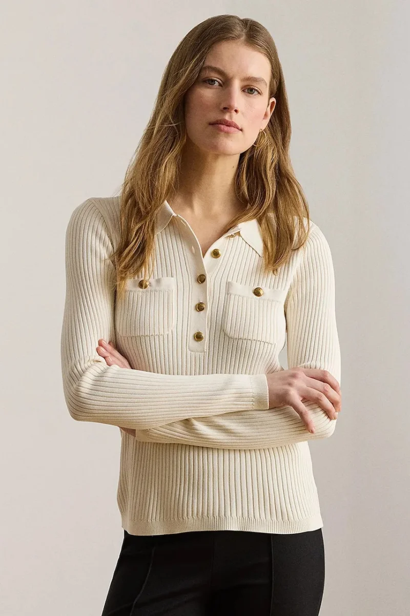 Lauren Ralph Lauren pulover pentru femei cu vâscoză