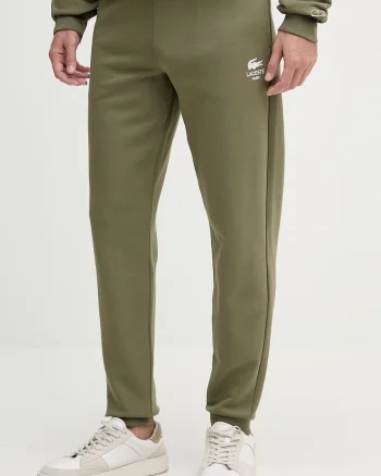 Lacoste pantaloni de trening din bumbac