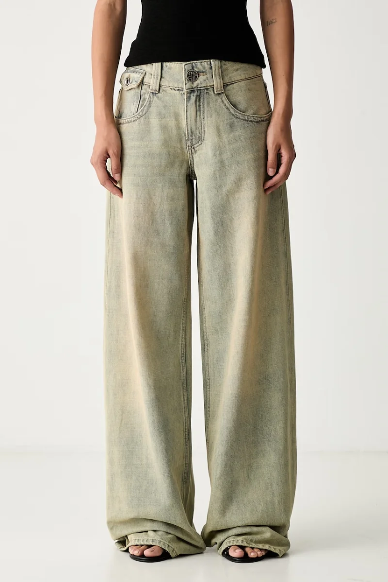 Miss Sixty blugi wide leg pentru femei