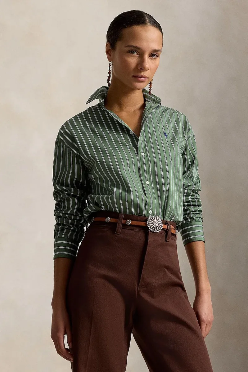 Polo Ralph Lauren cămașă pentru femei din bumbac