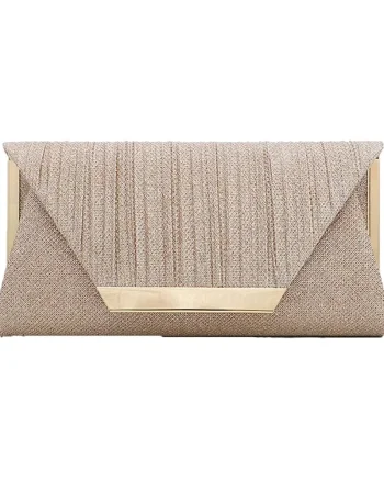 Geanta de ocazie, Lysandra GT2466, Rose gold