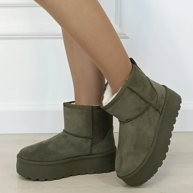 Ghete verzi imblanite cu talpa groasa LT33-45 111