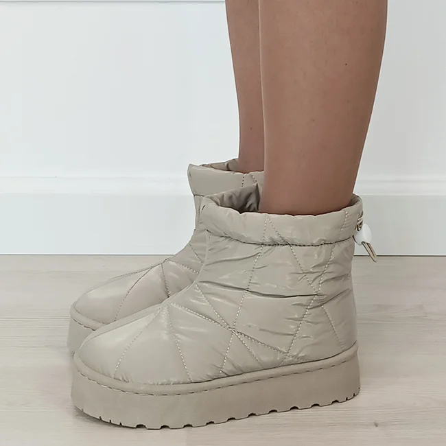Ghete impermeabile kaki deschis DAV8651 112