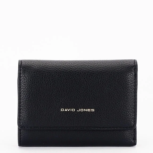 Portofel negru David Jones Paris P151 07