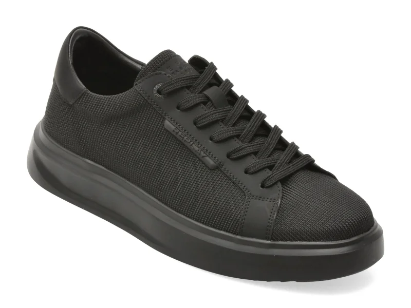 Pantofi sport REPLAY negri, MZ8E02T, din material textil