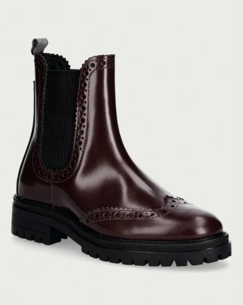 Barbour ghete scurte pentru femei din piele Fawne
