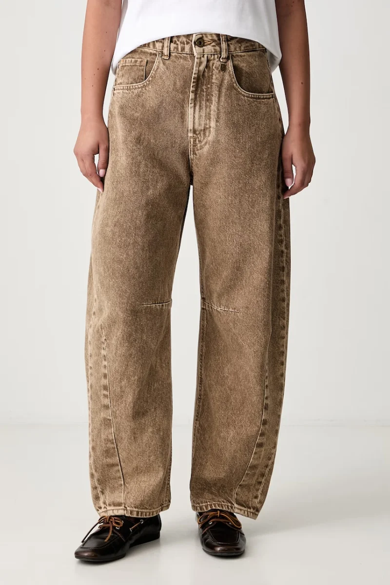 Aeronautica Militare blugi relaxed fit pentru femei