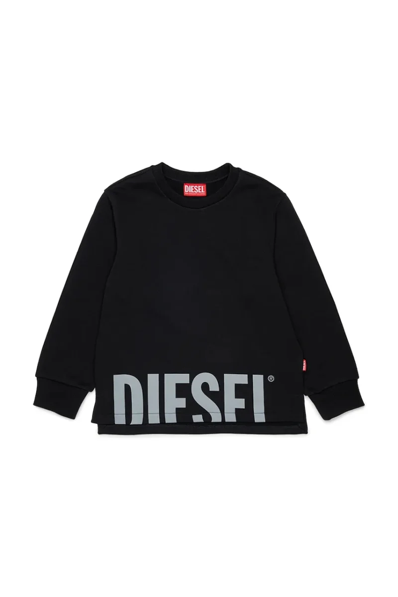 Diesel hanorac pentru copii din bumbac SRES OVER SWEAT-SHIRT