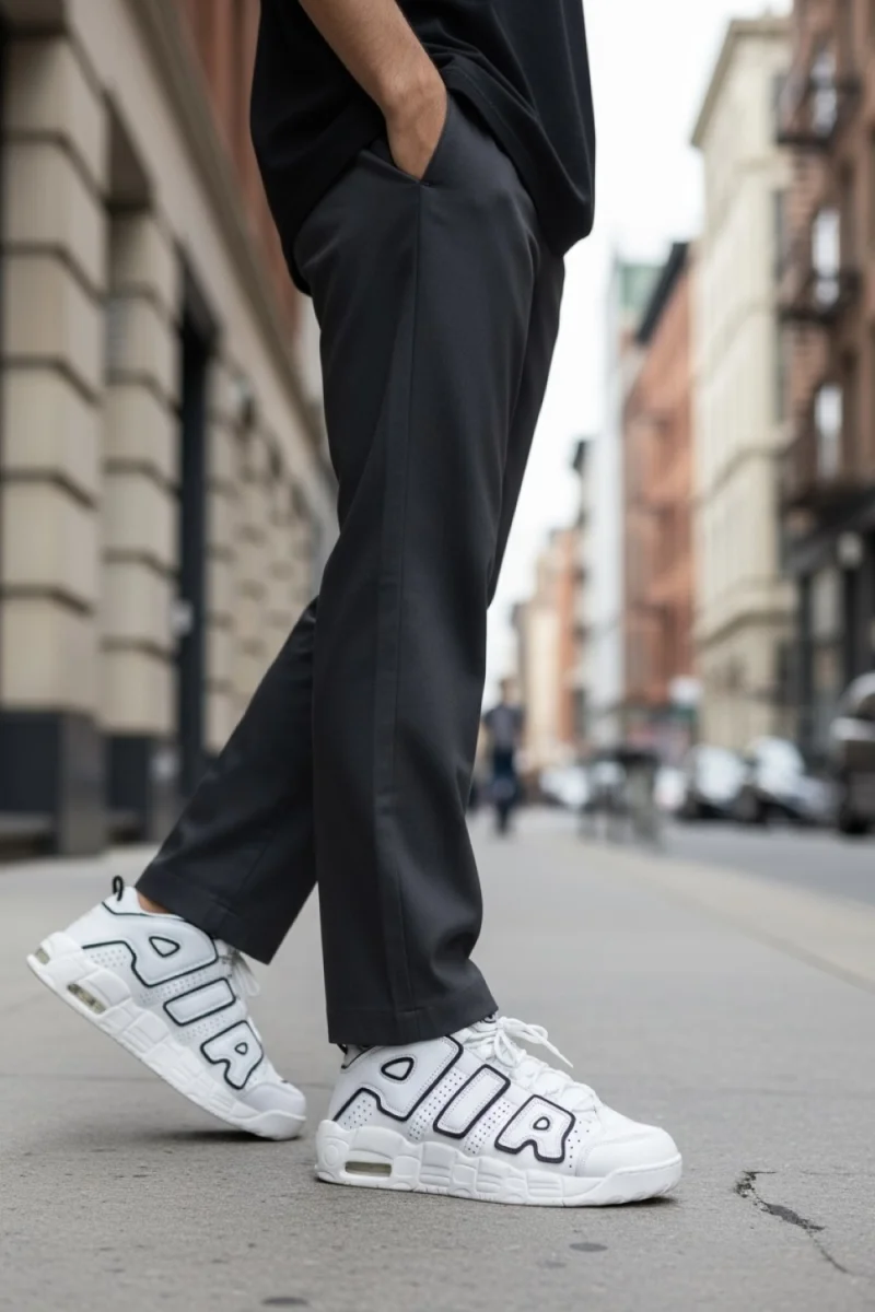 Adidasi barbati casual  albi AIR10