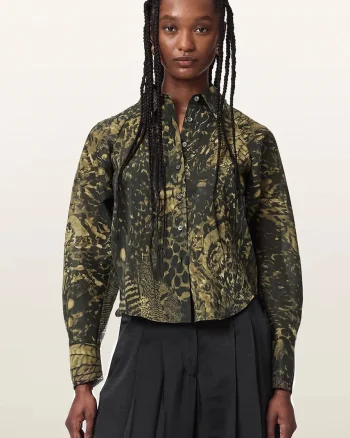 AllSaints  cămașă pentru femei cu lyocell CORY
