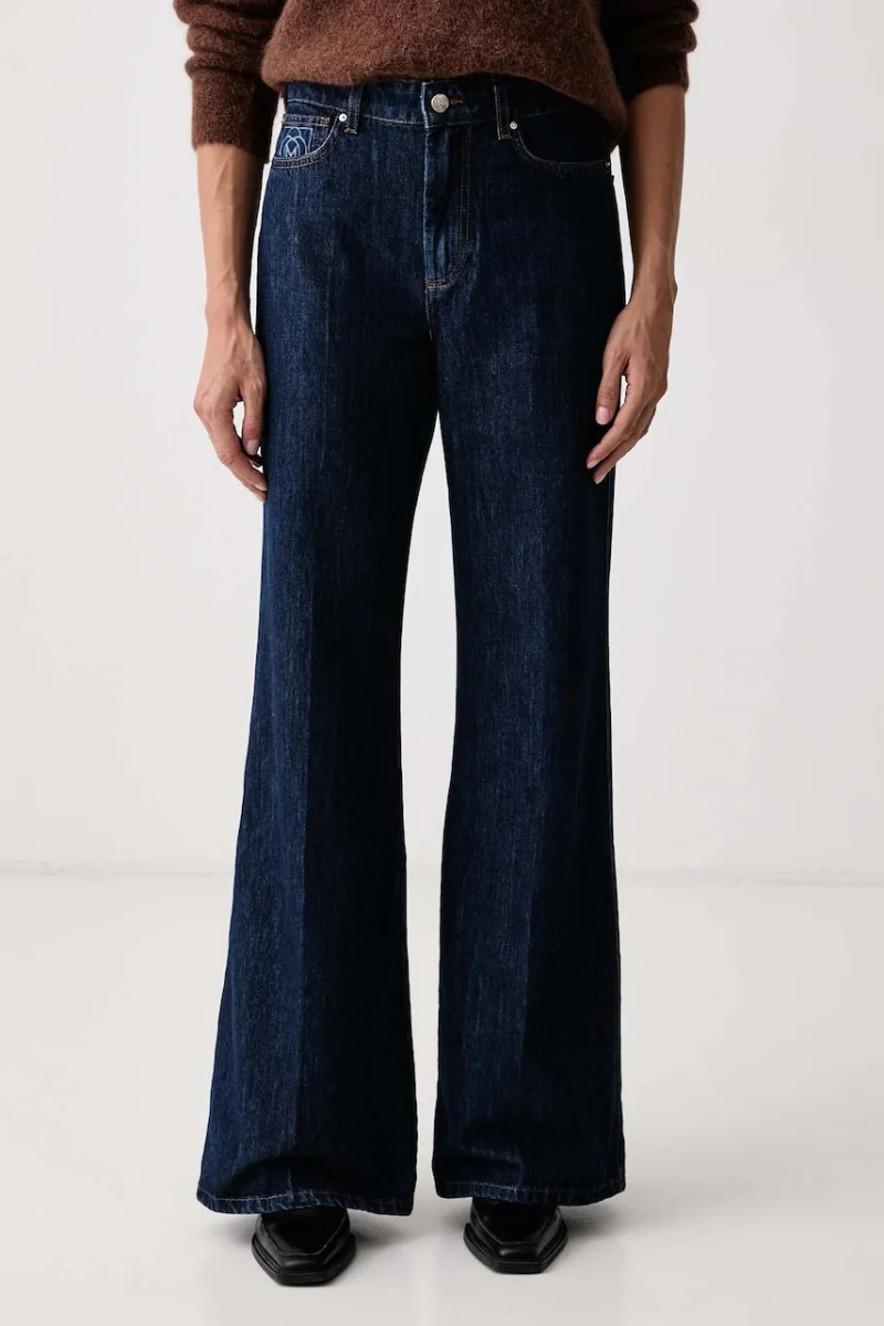 Marella  blugi wide leg pentru femei MLSWLEG