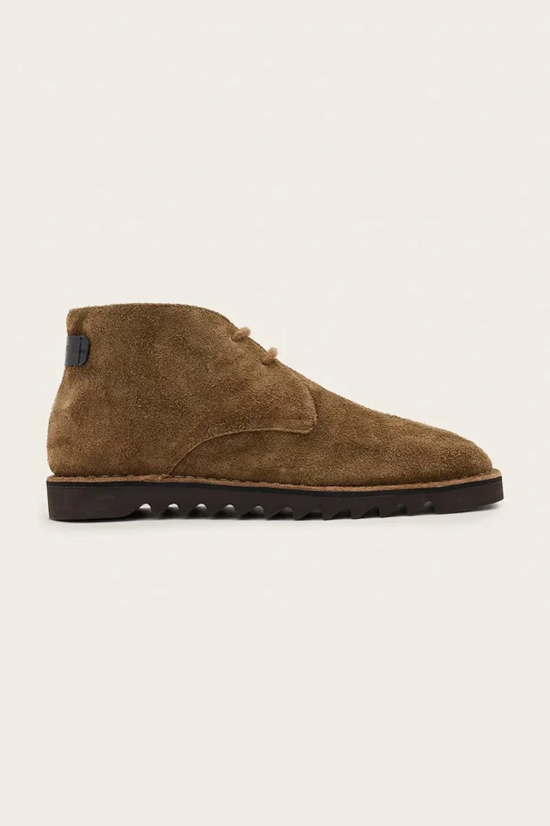 AllSaints  botine pentru bărbați din piele Slix Chukka Boot